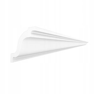 Listwa przysufitowa K80 faseta 70x70 mm 2 m biała do malowania sztukateria