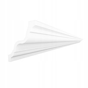 Listwa przysufitowa R82 faseta 75x82 mm 2 m biała do malowania sztukateria