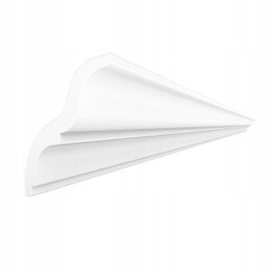 Listwa przysufitowa T96 faseta 82x96 mm 2 m biała do malowania sztukateria