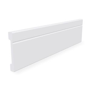 Listwa przypodłogowa LP17 biała 16x110 mm polistyren HDPS twarda 2 m