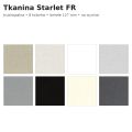 Tkanina Starlet FR – kolory