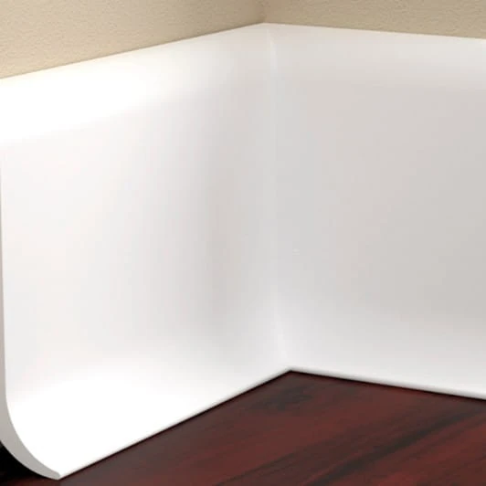 Listwa przypodłogowa LP10 biała 15x100 mm polistyren HDPS twarda 2 m, zdjęcie 1