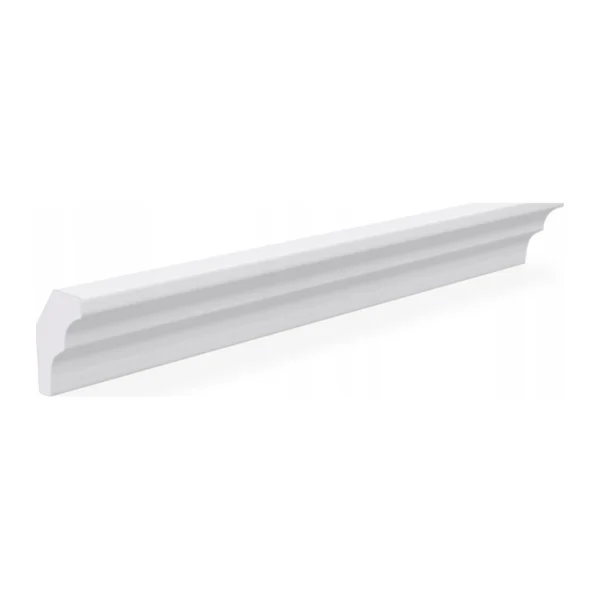 Listwa przysufitowa E25 faseta 18x25 mm 2 m biała do malowania sztukateria, zdjęcie 1