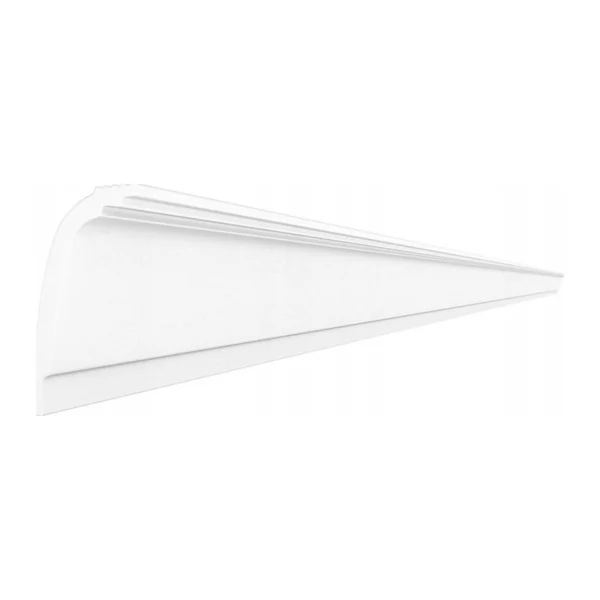 Listwa przysufitowa L62 faseta 41x62 mm 2 m biała do malowania sztukateria, zdjęcie 1