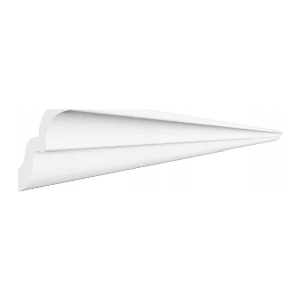 Listwa przysufitowa M52 43x51,6 mm 2 m biała do malowania sztukateria, zdjęcie 1